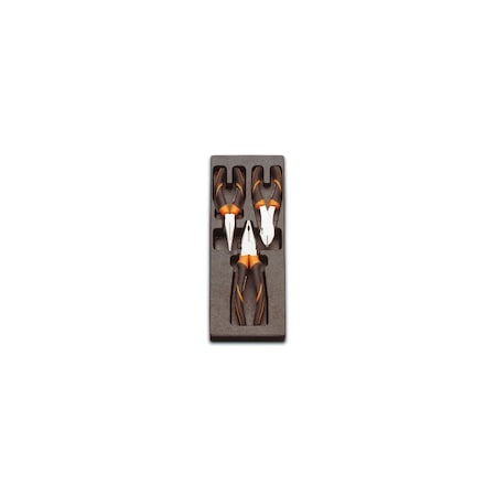 Beta Thermoformed Tool Set, T131, 3 pcs. 24240131